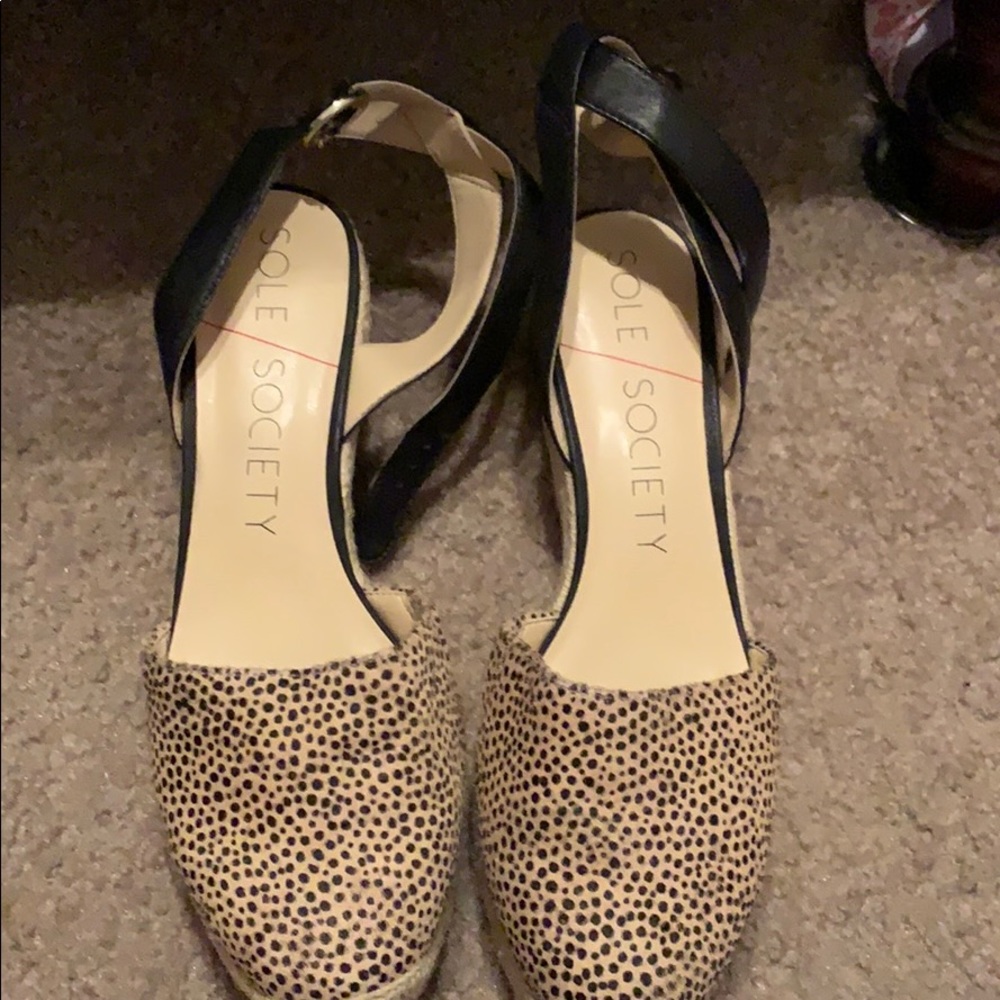 Brand new Sole society wedges